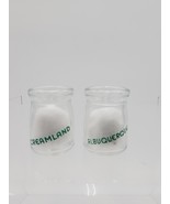 Vintage CREAMLAND ALBUQUERQUE NM Dairy Milk Creamer Mini Glass Bottle Jug - €10,23 EUR