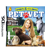 Paws &amp; Claws Pet Vet - Nintendo DS DSL DSi DSiXL NDSi Dual Screen Video ... - $7.87