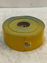 Mighty Line Yellow Safety Floor Tape 4&quot; Thick on 3&quot; Wheel with 10&quot; Diameter - £94.91 GBP