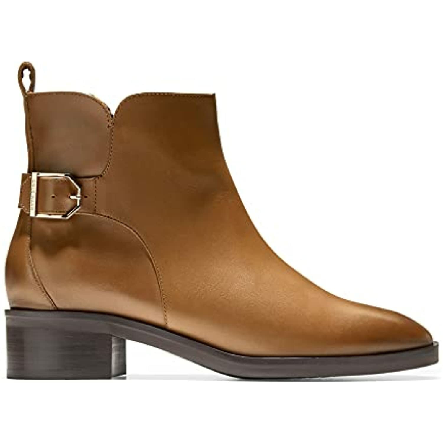 Cole Haan Women&#39;s Kimberly WaterProof Ankle Bootie W23032 BRITISH TAN Le... - $55.44+