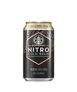 Starbucks Nitro Cold Brew 9.6FL Ounce of Coffee 6 Cans of Sweet Vanilla ... - £22.41 GBP