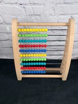 Wooden Toys R Us abacus educational toy kids learning toy - £15.94 GBP