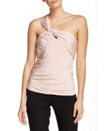 L.A.M.B. Drape Knit Bustier SZ XS Rose Smoke Mrsp $350 - $92.88 CAD