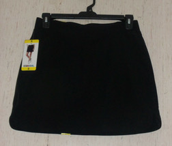 Nwt Womens 32 Degrees Cool Black Pull On Knit Skort Size S - £20.26 GBP