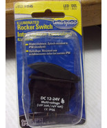 Marpac Rocker Switch OFF-ON-SPST Part # 7-1145 illuminated blue - $11.34