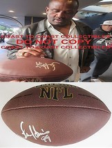 Tim Harris San Francisco 49ers Packers signed autographed NFL football COA proof - £85.65 GBP
