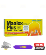 1 X Maalox Plus Siméthicone 40 Pour Soulager Les Gaz Gastriques Et Abdom... - €21,25 EUR