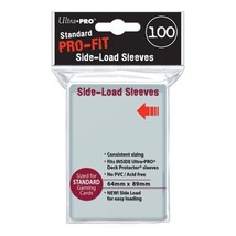 Ultra Pro Deck Protector: PRO: Fit Side Load Clear (100) - $7.37