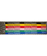 Tennis Woven Lanyard - 6pc/pack (Multiple Colors) - €15,62 EUR