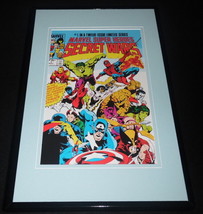 Marvel Secret Wars #1 Framed 11x17 Cover Display Official Repro Spider-M... - £46.71 GBP
