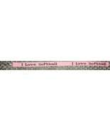 Softball Woven Lanyard - 4pc/pack (Multiple Colors) - £11.93 GBP