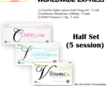 CINDELLA 1200mg white Glutathione 5 session - free shipping to USA - $155.00