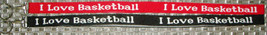 Basketball Woven Lanyard - 4pc/pack (Multiple Colors) - £11.98 GBP