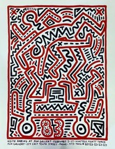 Keith Haring Divertente Galleria Giclée Su Carta Stampa Pop Art - £341.10 GBP