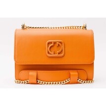 The Maneadero Orange Leather Handbag image 6