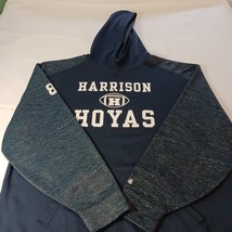 Badger Sport HARRISON HOYAS Men's Blue Drawstring Pullover Hoodie Sweatshirt XL image 12