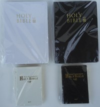 HOLY BIBLE KING JAMES VERSION Old & New Testaments, Bibles SELECT: Type of Bible - £2.36 GBP - £3.15 GBP