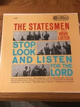 The Statesmen Quartet: Stop Look And Listen For The Lord Album - £27.50 GBP