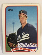 1989 Topps Jack McDowell Chicago White Sox No. 486 - £1.16 GBP