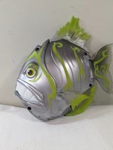 Vintage Swim Ways Rainbow Reef Piranha silver green fish swimways FOR PARTS - $23.00