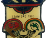 Vintage Starline Super Bowl 19 XIX Pin Stanford 1985 49ers 38 Dolphins 16 - $11.54