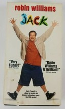 Jack VHS Comedy Featuring Robin Williams 1997 Hollywood Pictures Movie - £3.98 GBP