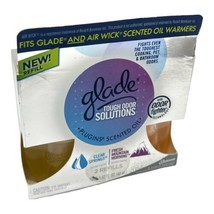 Glade Plugin Tough Odor Clear Spring Fresh Mountain Morning Scented Oil 2 Refill - £11.81 GBP