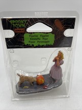 Lemax #22002 Spooky Town Dog Head stuck Jack O Lantern Little Girl Figurine 2012 - £11.98 GBP