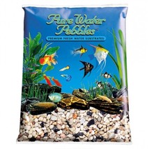 Pure Water Pebbles Aquarium Gravel Rainbow Gems - 25 lb - £62.74 GBP