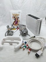 * NO controller/Sensor Bar* Nintendo Wii Console And Tangled Game  Tested Works - £94.95 GBP