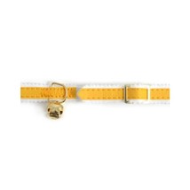 Ind.Cd Cat Safety Reflective Collar with elastic Yellow  - £9.02 GBP