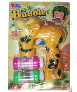 LIGHT UP YELLOW FOREST MONKEY BUBBLE GUN WITH SOUND endless toy Maker ma... - $12.92 CAD