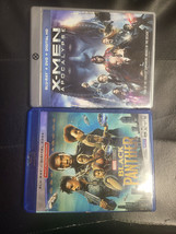 Lot Of 2 Marvel :X-Men: Apocalypse (BLU-RAY + Dvd)+ Black Panther [BLU-RAY] Nice - £5.53 GBP