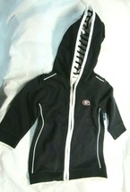 NCAA Georgia Bulldogs Logo on Black Hooded Jacket Two Feet Ahead - $19.99