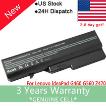 Battery For Lenovo Ideapad G460G G465A G470 G560 G565 G570 G770E B470 B570 Z560 - £24.35 GBP