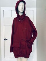Vintage Pacific Trail Outdoorwear Jacket Red Women XL Winter Hood Cargo ... - $22.39