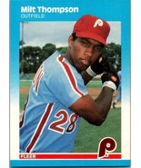 1987 Fleer - Milt Thompson #191 - $1.48