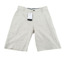 Nike Dri-Fit UV Men&#39;s Size 34 Golf Chino Shorts Light Bone NEW DA2892-072 - $44.95
