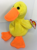 1993 Ty Beanie Baby &quot;Quackers&quot; Retired Duck BB22 - £7.98 GBP