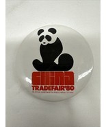 Vintage 1980 TRADE FAIR THE PEOPLE&#39;S REPUBLIC OF CHINA PANDA BEAR  PIN B... - €11,03 EUR