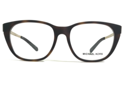 Michael Kors Eyeglasses Frames MK 8011 Phuket 3021 Brown Gold Cat Eye 52-16-135 - £37.38 GBP