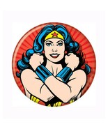 Wonder Woman Bracelets Crossed Button White - $7.98