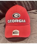 GEORGIA HAT RED FAN FAVORITE MEN&#39;S ADJUSTABLE CAP Latch Back - $20.50 CAD