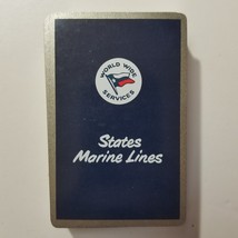 Vtg Congress States Marine Shipping Lines World Wide Services Playing Ca... - $9.49