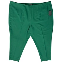 Eloquii Hunter Green Stretch Slacks Trousers Tapered Leg size 28 NEW Tags - $29.34