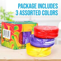 Marble Retainer Cases with Labels - Pack of 3 (colors may very) - $7.91