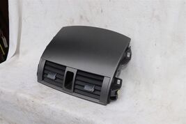 09-11 Toyota Corolla OEM Black Center Dash Top Trim Bezel Air Vents  image 2