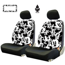 FOR BMW New Mickey Mouse Sideless Car Auto Seat Covers Accessories Set - $70.78