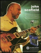 John Scofield Ibanez AS200 Planet Waves guitar cables ad 8 x 11 advertisement - £3.38 GBP