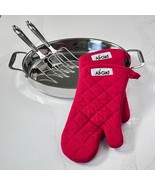 All-Clad Stainless Steel 15-Inch Oval Roaster with All-clad Turkey Forks... - $115.07 CAD